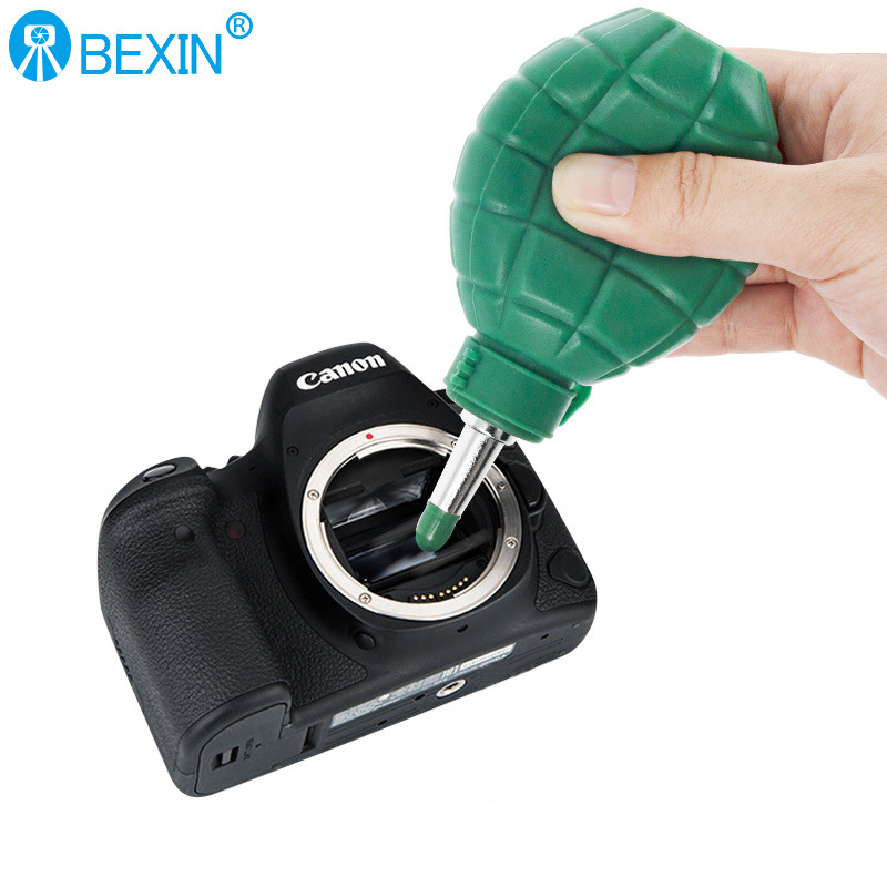En stock SLR cámara de limpieza de la Lente de la Cámara SLR aire soplado de polvo resistente bola digital ordenador teclado aire soplado bola