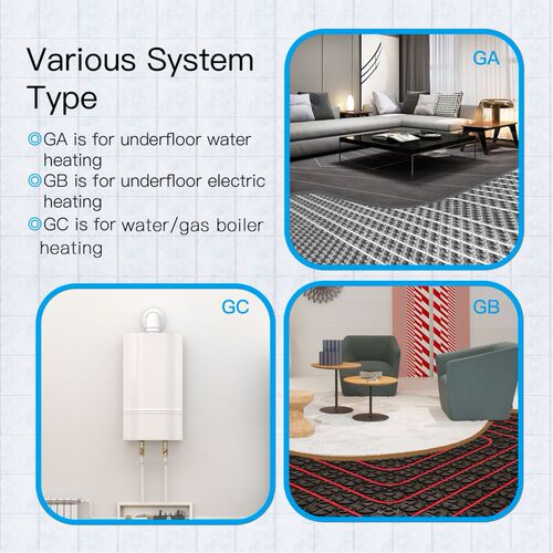 WiFi Tuya smart home floor heating thermostat app timing programming indoor floor heating constant temperature smart switch