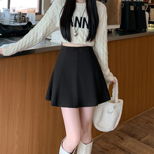 ��ɫë�ض�ȹŮ΢��mm�ﶬ��ë�¸���a���������ȹС���Ӱ���ȹ