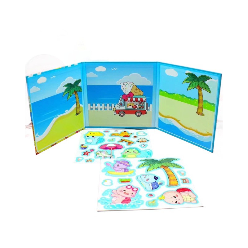 챔피언 작은 거북이 절단없는 자기 조용한 책 그물 붉은 뜨거운 자기 조용한 책 판지 소스 제조 업체