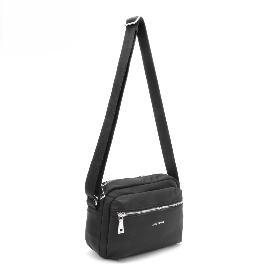 Lightweight casual crossbody bag for outings, new simple and versatile shoulder bag, nylon fabric fashion three-dimensional women's handbag