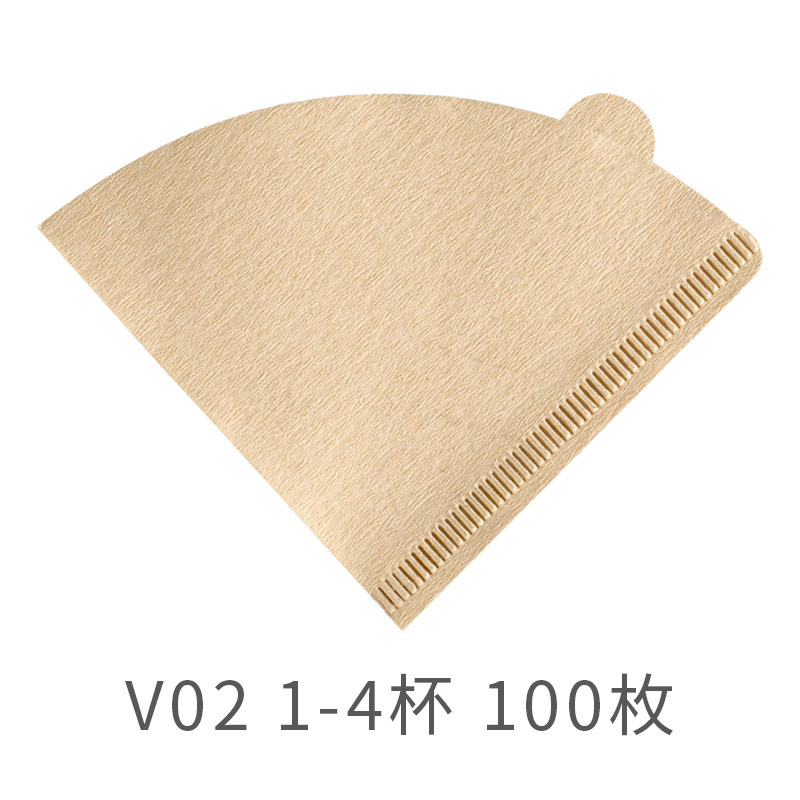 家庭用コーヒーろ紙v60ろかろ紙ドリップ式テーパー繊維原パドル漂白ろ紙ケーキカップ|undefined