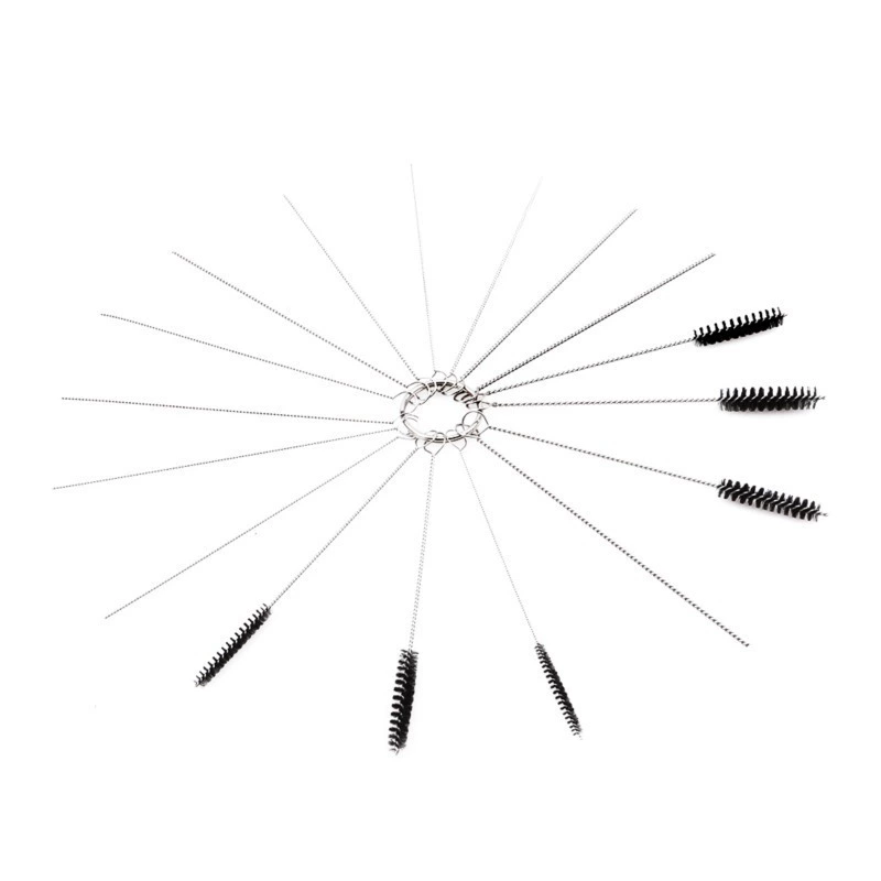 Автомобиль из нержавеющей стали пятнадцать инструментов щетка Автомобиль Мотоцикл Чистка карбюратора игольчатый костюм