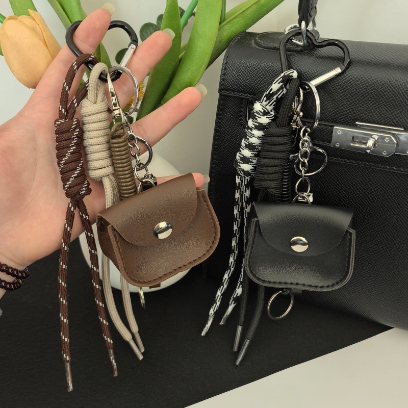 New cross-border mini keychain wallet, portable and can be hung on the waist, storage bag for access cards, coins, and small items