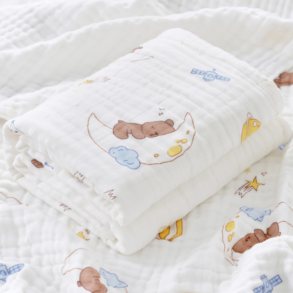 Gauze children's cotton bath towel