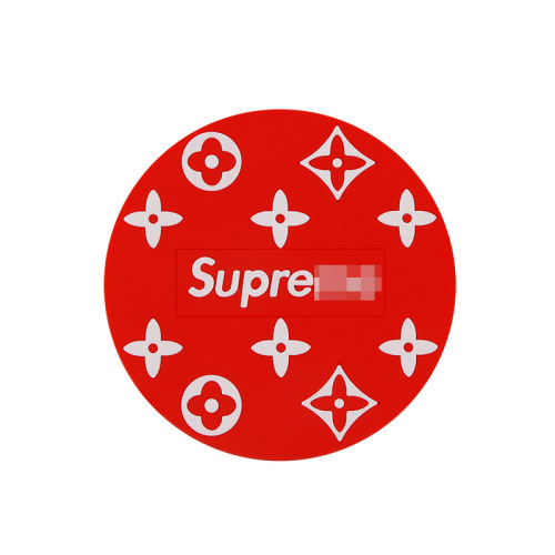 Car water coaster trendy brand personalized creative car anti-slip mat storage mat interior cartoon decorative supplies storage slot