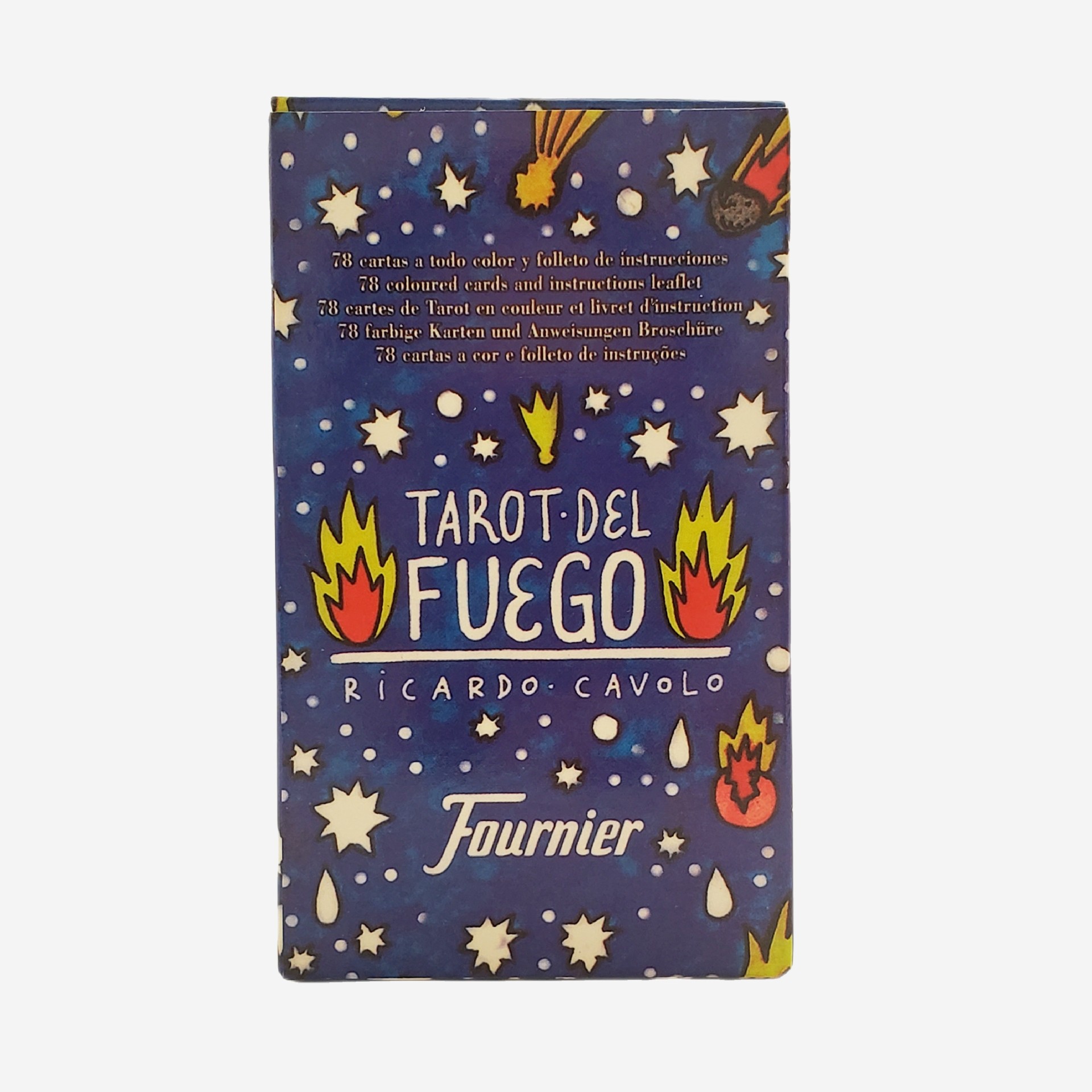 Del Fugo Tarot Deck - Traditional Divination Card Game Set_voghion.com
