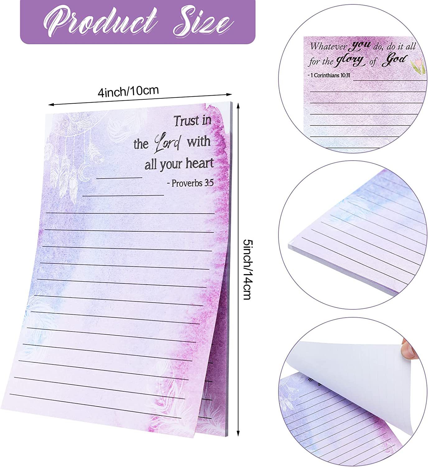 1 Piece, 1 Set Quantity 1 Piece 1 Set Letter Class Learning School Paper Cute Sticky Note Notepad