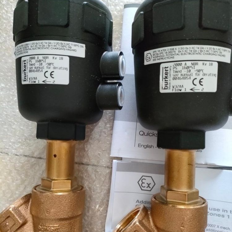 00176472德国 BURKERT大通径燃气电磁阀现货00552434