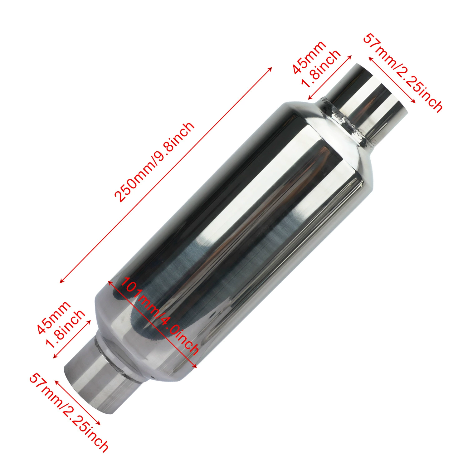 (Cross-border trading), modified universal silencer stainless steel