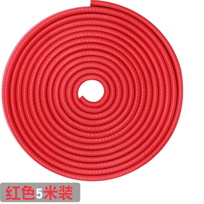 Qapı və bamper qoruyucu zolaqlar anti-scratch strip free paste door - red-5-m