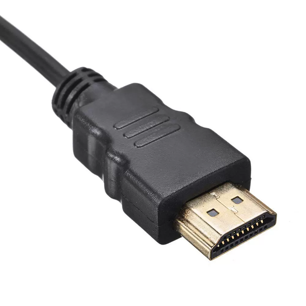 HDMI на VGA 1080P конверсионная линия HDMI на VGA соединение линия HDMI на VGA 1.8 метров версия 1.4