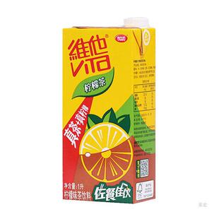 维他奶 维他柠檬茶1L*12盒装 柠檬味茶饮料真茶+真柠檬多省包邮-阿里巴巴