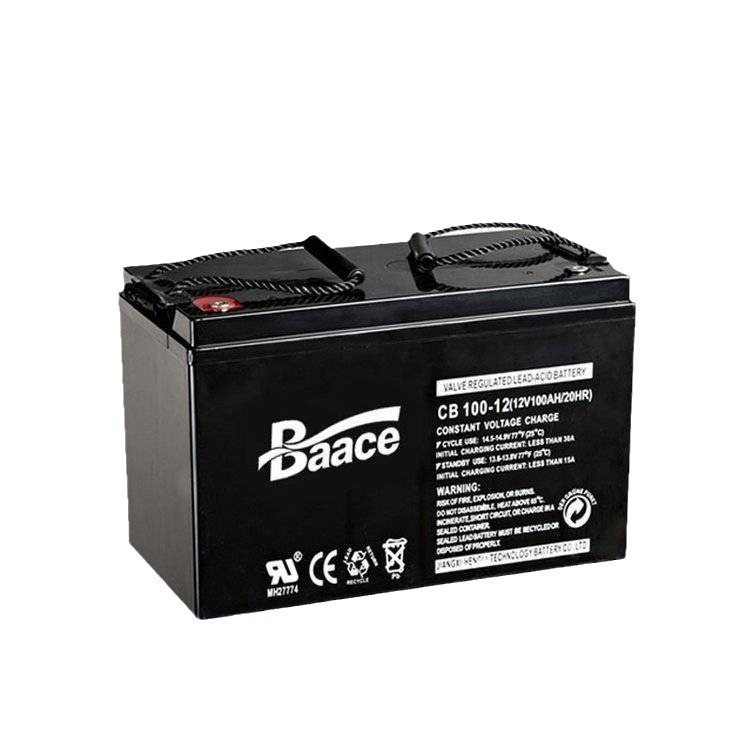 baace恒力蓄电池CB100-12 12V100AH/20HR阀控铅酸免维护 UPS电源