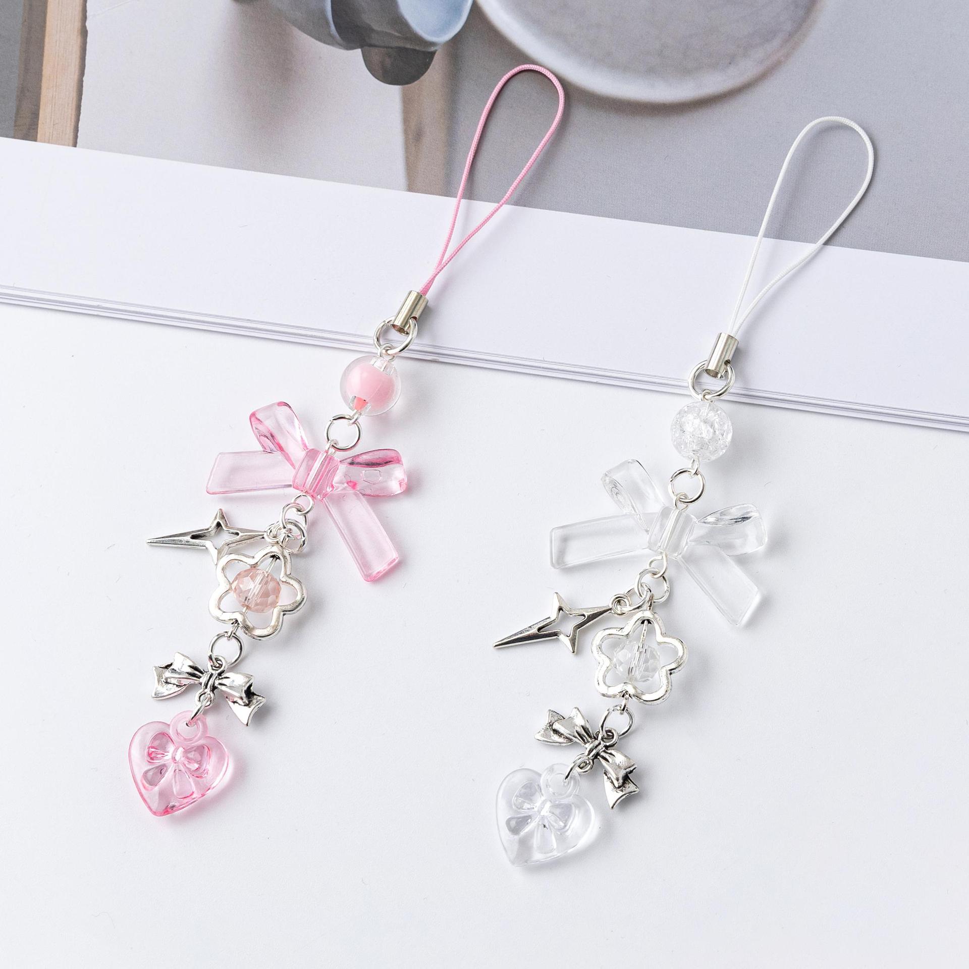 [sweetheart leader] handmade beaded card book hanging chain pendant goo this chain mobile phone chain bag pendant mobile phone