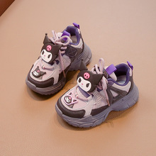女童库洛米运动鞋秋季新款软底2024年防滑儿童休闲鞋中大童单鞋潮