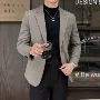 秋冬星空男士英伦面料