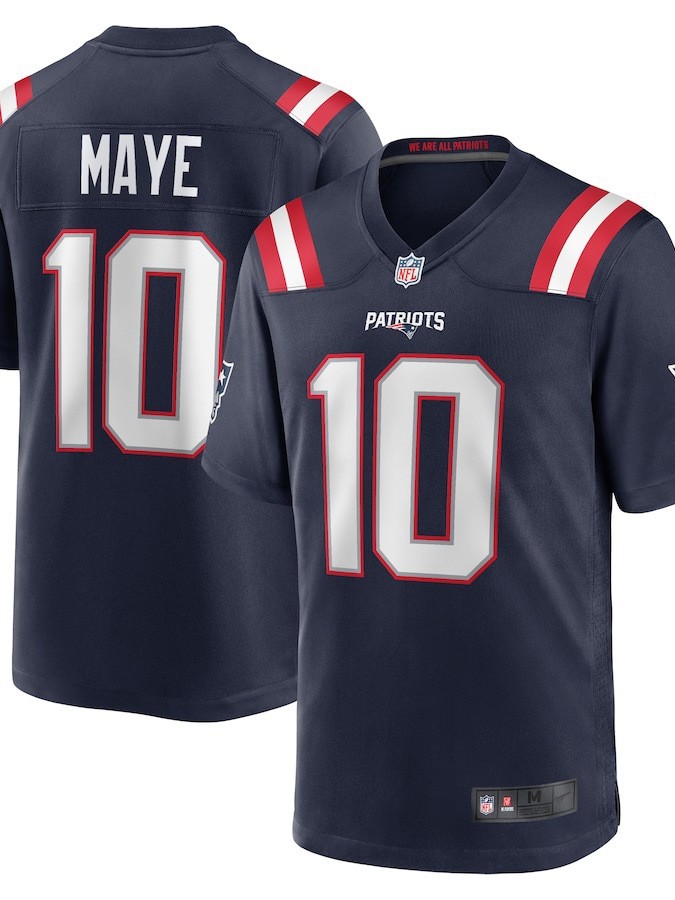 2026 American Nfl Football Short-Sleeved Jersey Patriots Second Generation Embroidered Camouflage Ready Stock Export