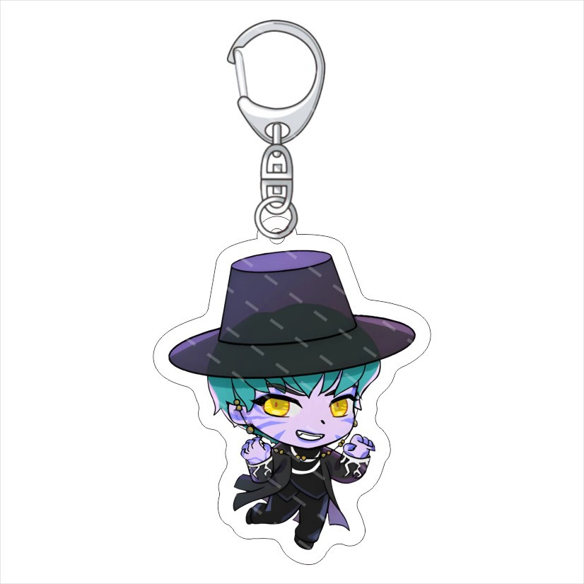 K-POP: Caza Brujas Colgante acrílico KPop Demon Hunters Keychain acrílico