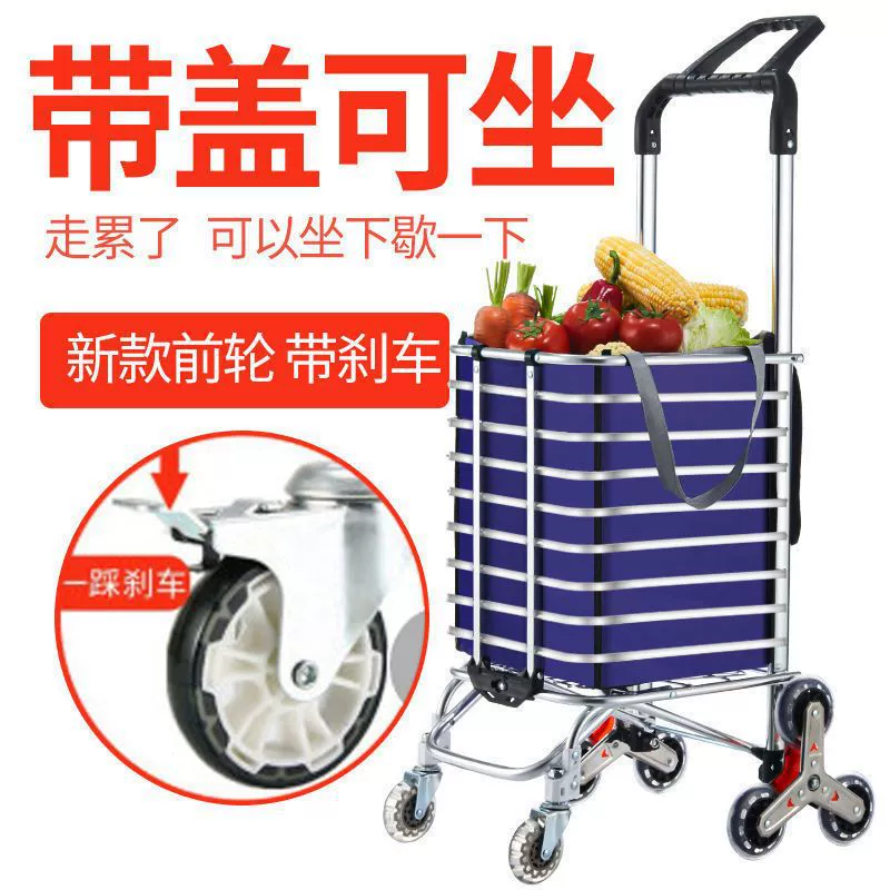 Shopping cart, folding handheld suitcase, wholesale