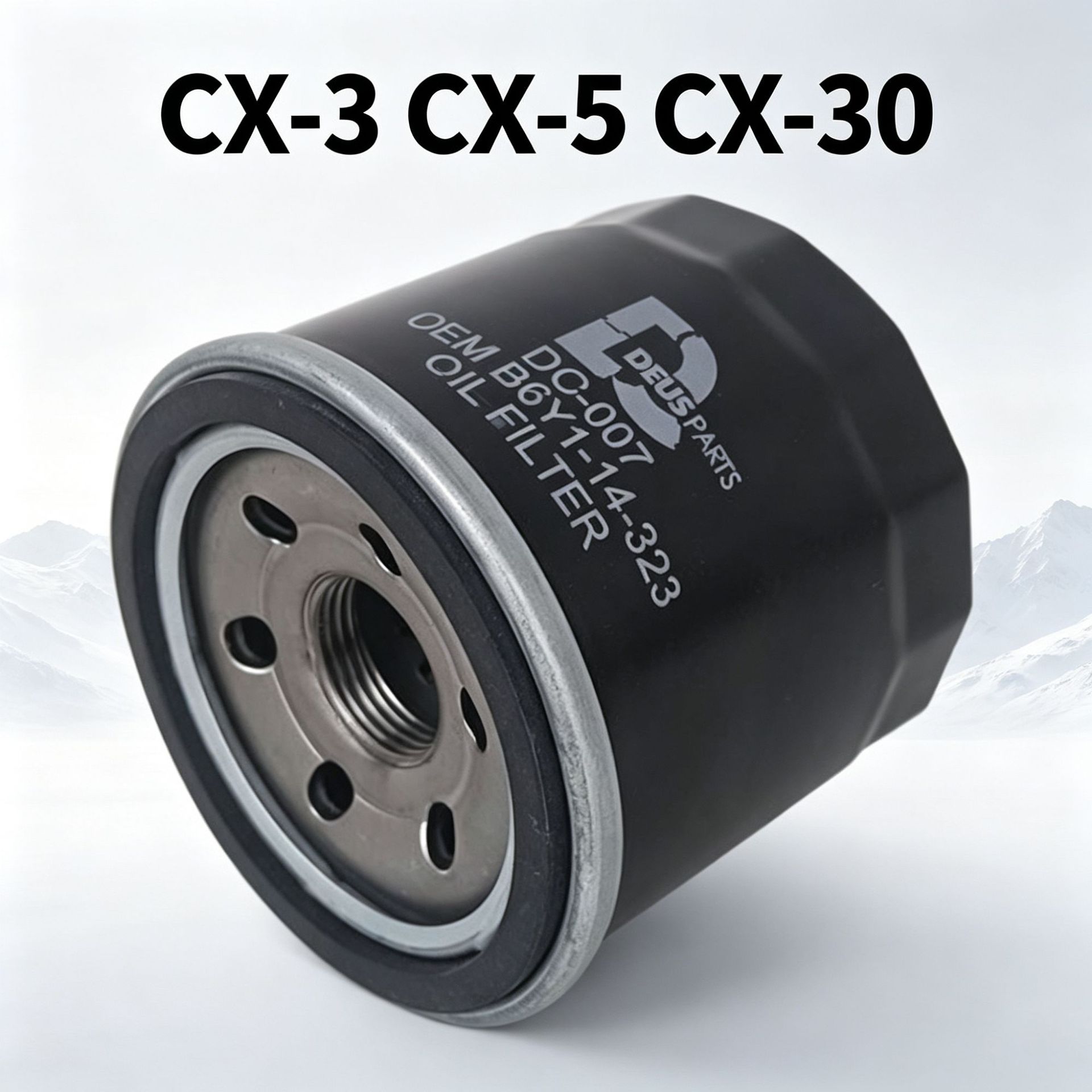 Compatible with CX-3, CX5, and CX30 models. Factory wholesale of oil filters, with cross-border shipping available
