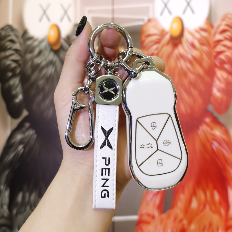 Suitable For Xpeng P7 Key Cover22 Models P5/P7/G3/G3i Car Key Remote Control Shell Buckle For Women