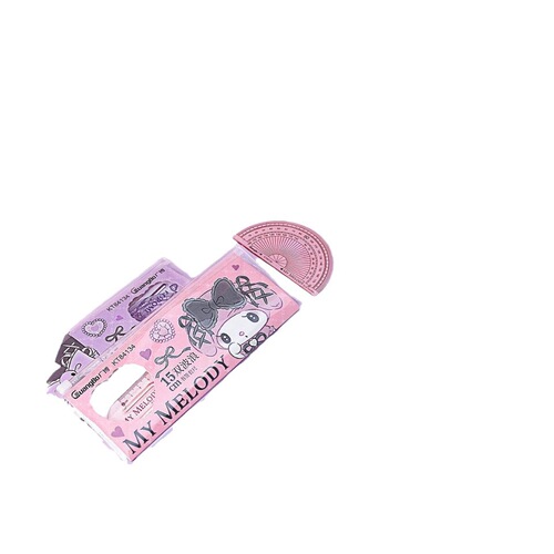 Broad three Hello Kitty bookmark set 4 pieces straight ruler 15cm triangle ruler protractor set one student cartoon