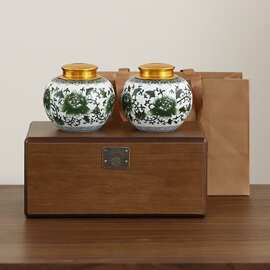 德化工厂生产高端陶瓷茶叶罐高档瓷罐礼盒半斤一斤装礼品茶叶包装