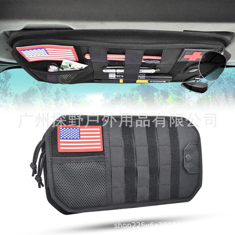 Hot-Selling in Stock: Cross-Border Car Sun Visor Storage Clip, Car Decoration Receipt Holder, Glasses Storage Clip
