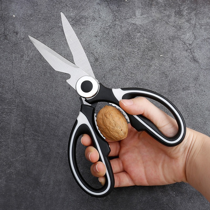 Kitchen scissors for kitchen scissors chicken bone scissors powerful bone scissors barbecue scissors multifunctional scissors panda complementary food scissors