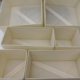 Strict selection of foldable non-woven fabric storage six-piece underwear underwear bra storage box socks storage box suit