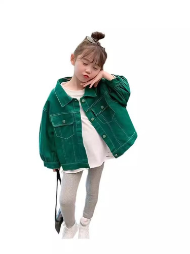 Children's Plain Color T-Shirt 2025 Spring Stylish Top Girl Child Ins Trendy Hole Base Shirt Versatile Fashion