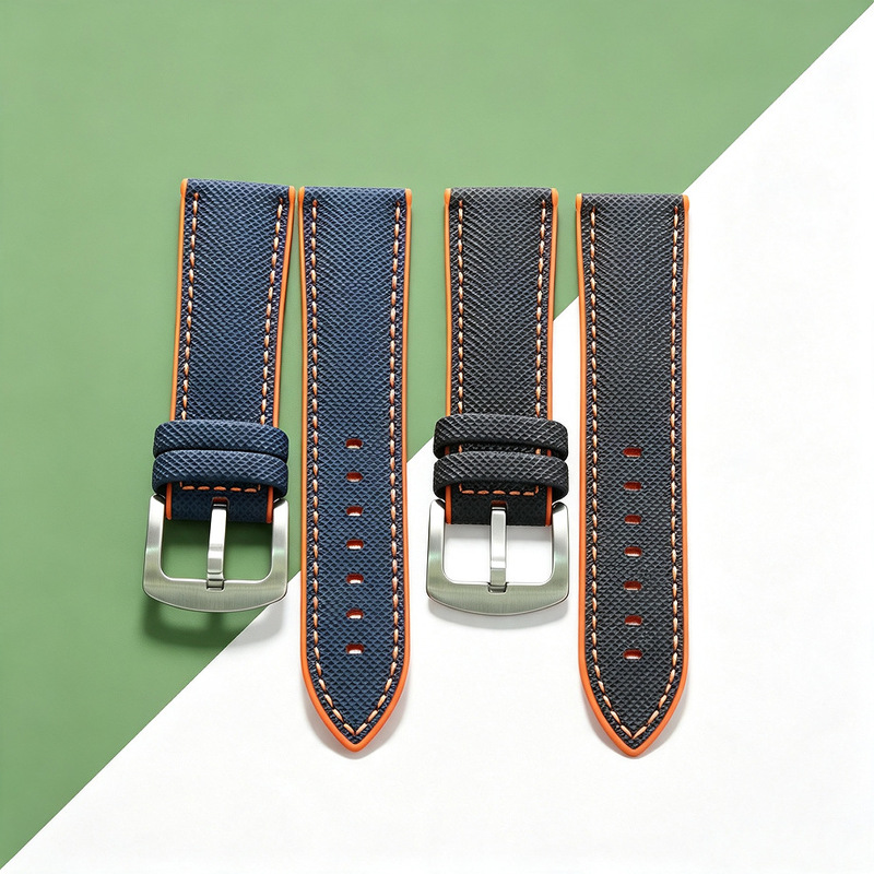 Wholesale quick-release nylon-patterned rubber strap suitable for Casio PROTREK mountaineering PRGPRW