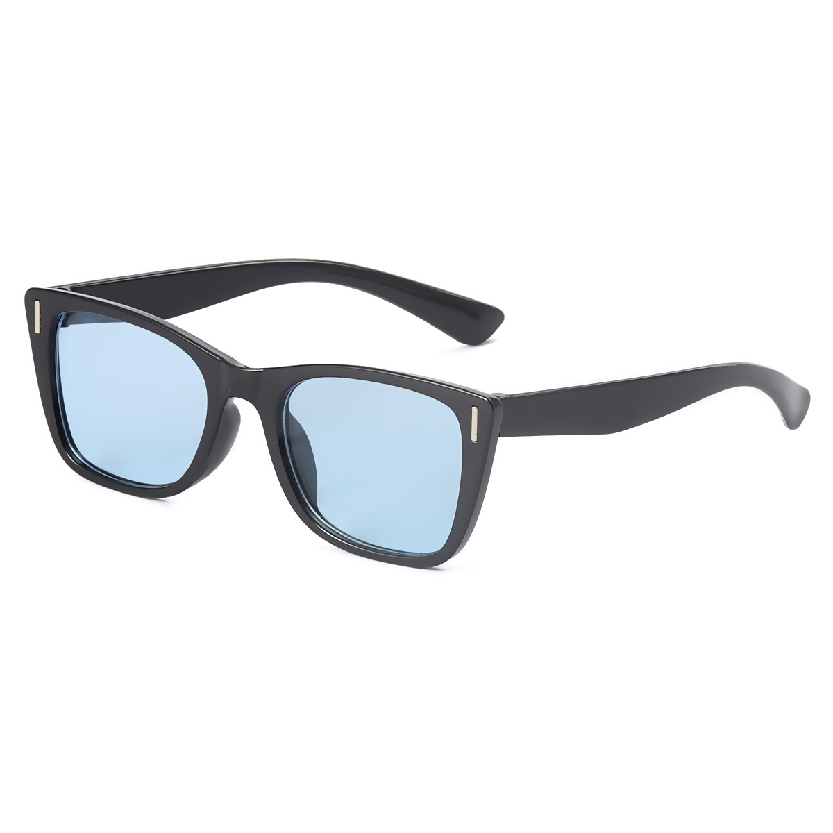 2022 nuevo estilo coreano vertical mi caja de uñas gafas de sol retro personalidad tendencia Internet celebridad selfie gafas de sol 97110