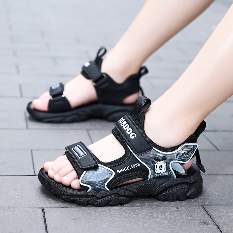 Bebés Babboots sandalias infantiles niños tendencia de verano versátil sandalias casuales juveniles hombres cómodos zapatos de playa suaves