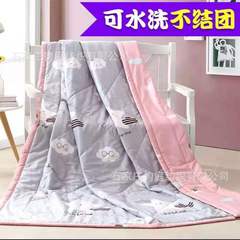 エアコンキルト、夏用クールキルト、ダブル夏用薄手キルト、春秋用シングルキルトコア、洗濯機で洗える学生用キルト、子供用夏用キルト