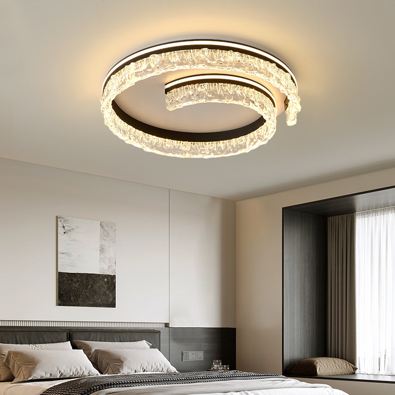 Italian minimalist living room ceiling light 2025 new model full spectrum eye-protecting high-end and luxurious main bedroom LED light