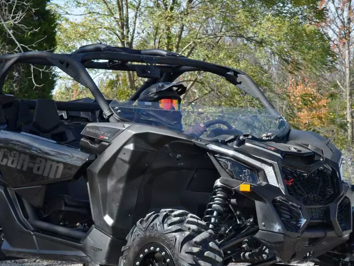 庞巴迪独行侠X3挡风玻璃 半挡 6MM PC镀膜防刮材质