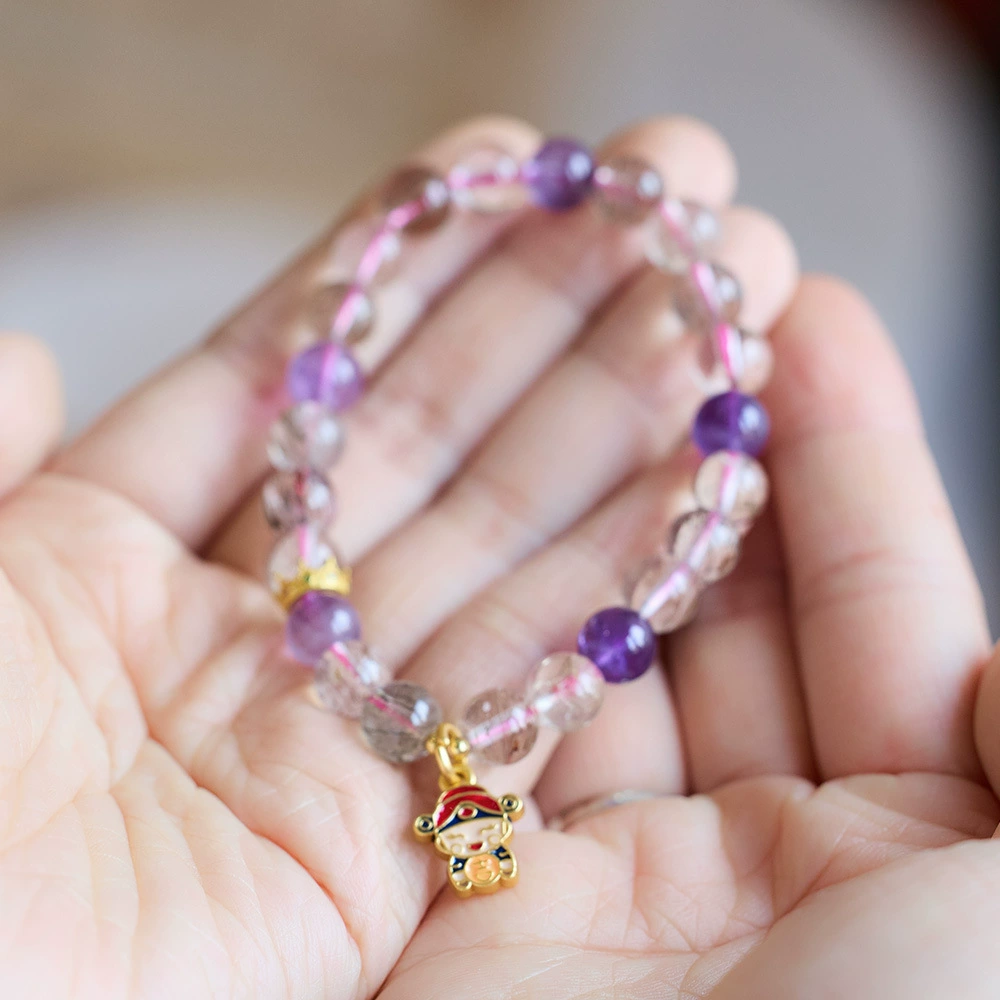 Organic crystal bracelet, Chinese style
