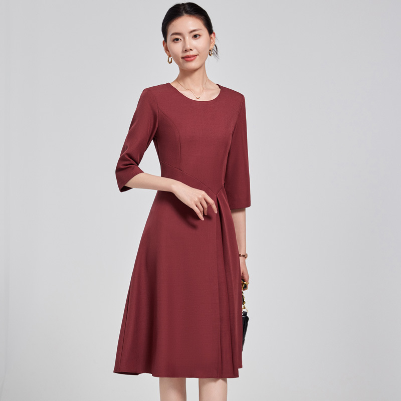 Autumn dress sleevless