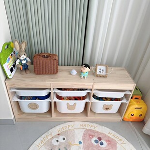 Children's Toy Storage Cabinet Kindergarten Storage Cabinet Multi-functional Kindergarten Bookshelf Super Large Capacity Storage
