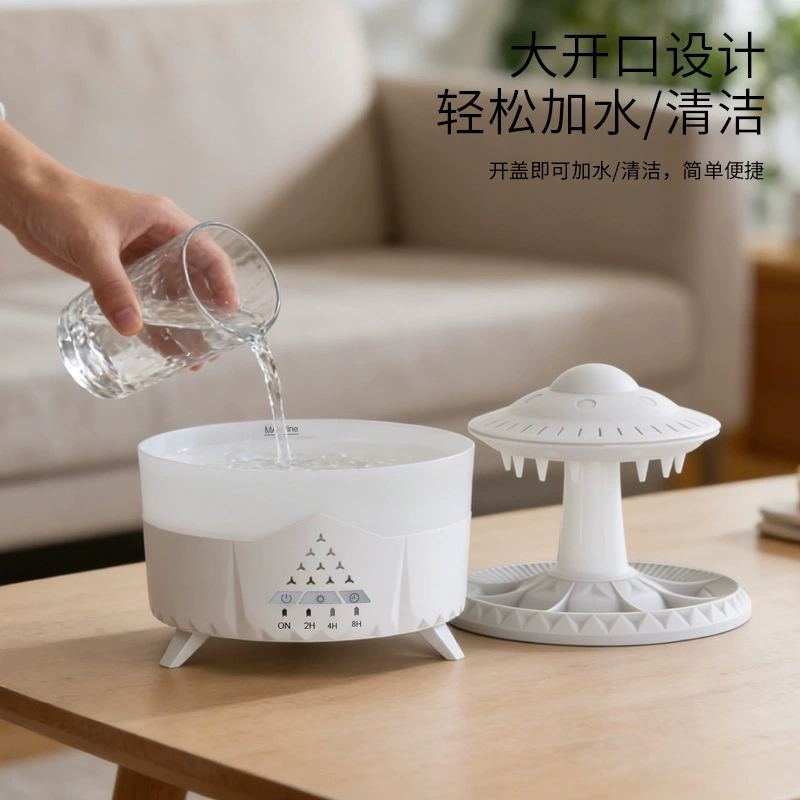 Creative mechanical table ultrasonic aroma diffuser, humidifier, lights, (Cross-border trading), new collection