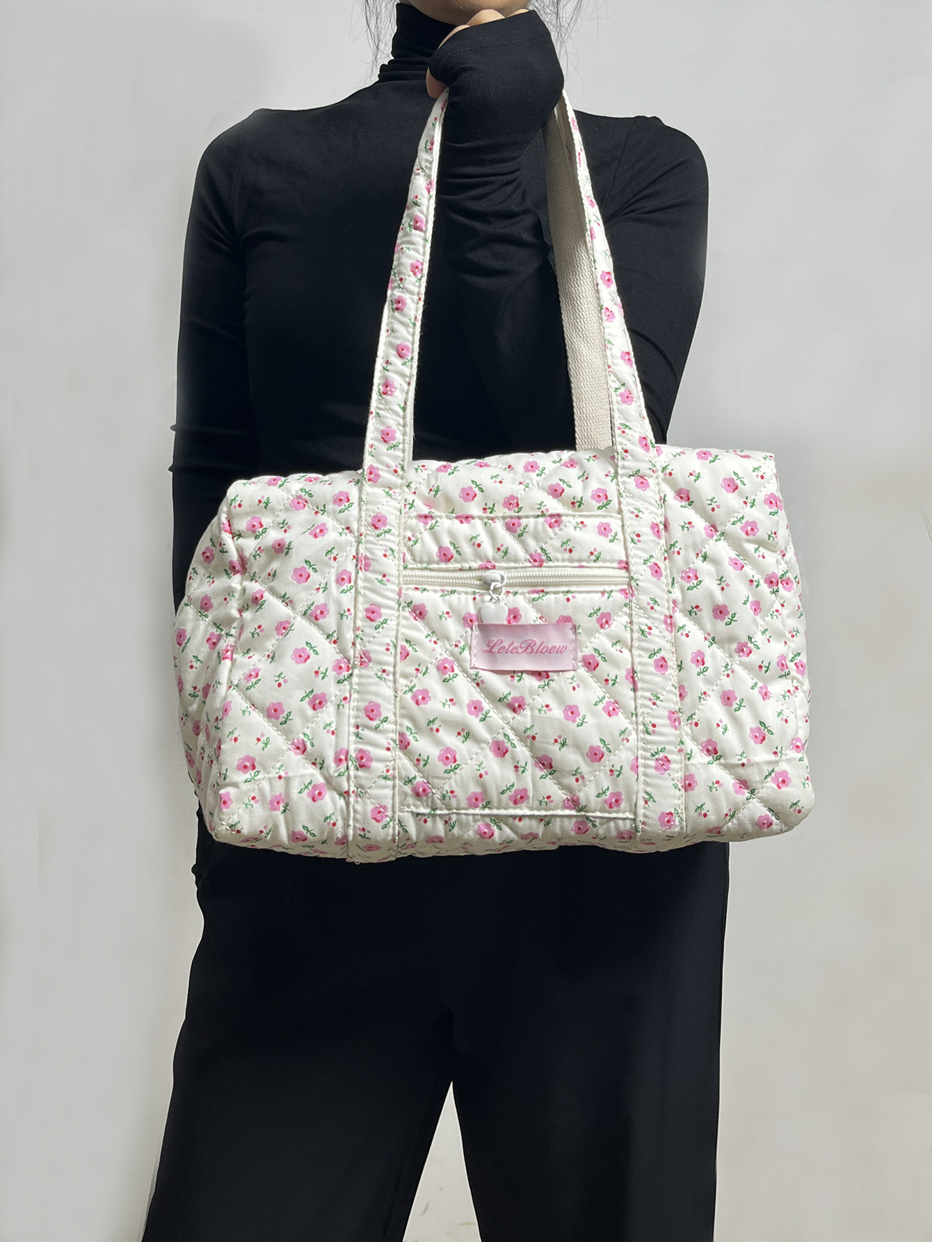 2024 nuevo bolso tote lingge pocilgas rotas más bolsos de algodón de gran capacidad bolsos bolsos de hombro bolsos de plumón ligeros