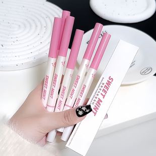 Sweetmint Double-Ended Eye Shadow Pen for Under-Eye Area + Highlighter for Brightening, Natural Double-Ended Eyeliner for Under-Eye Area