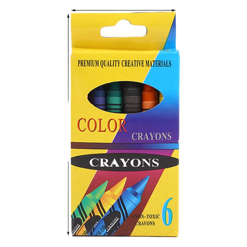 Pintura al óleo palo multicolor Escuela Primaria niños cilíndrico crayón color aceite palo jardín de infantes bebé lavable pintura a mano