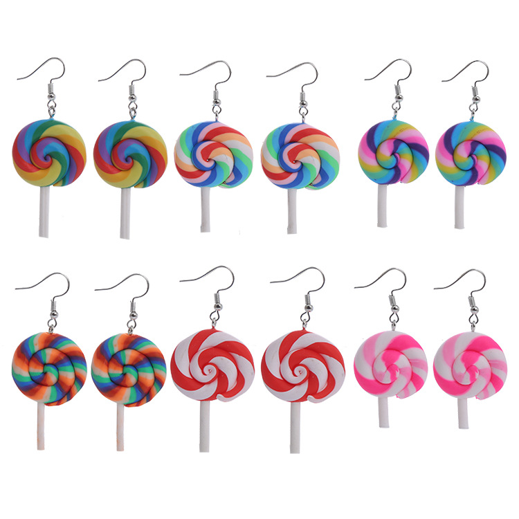 9g Weight 1 Pair Fashion Geometric Resin Drop Earrings