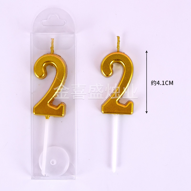 批发数字蜡烛pvc独立包装派对气氛布置生日蛋糕装饰数字蜡烛创意|undefined