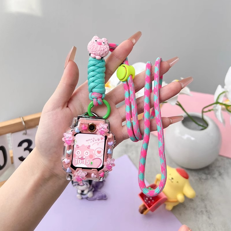 Suitable for Little Genius Phone Watch Z11 Strap Z10/Z9/Z8 Teenager Z7A/Z6S Peak Q1A/D2 Lanyard
