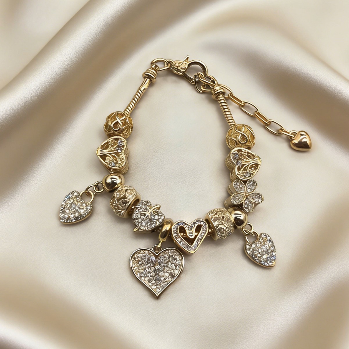 Brotación transfronteriza de la pulsera Panjia arco de diamante de agua amor cerradura de llave del árbol de la vida desmontable joyas de moda hermosa