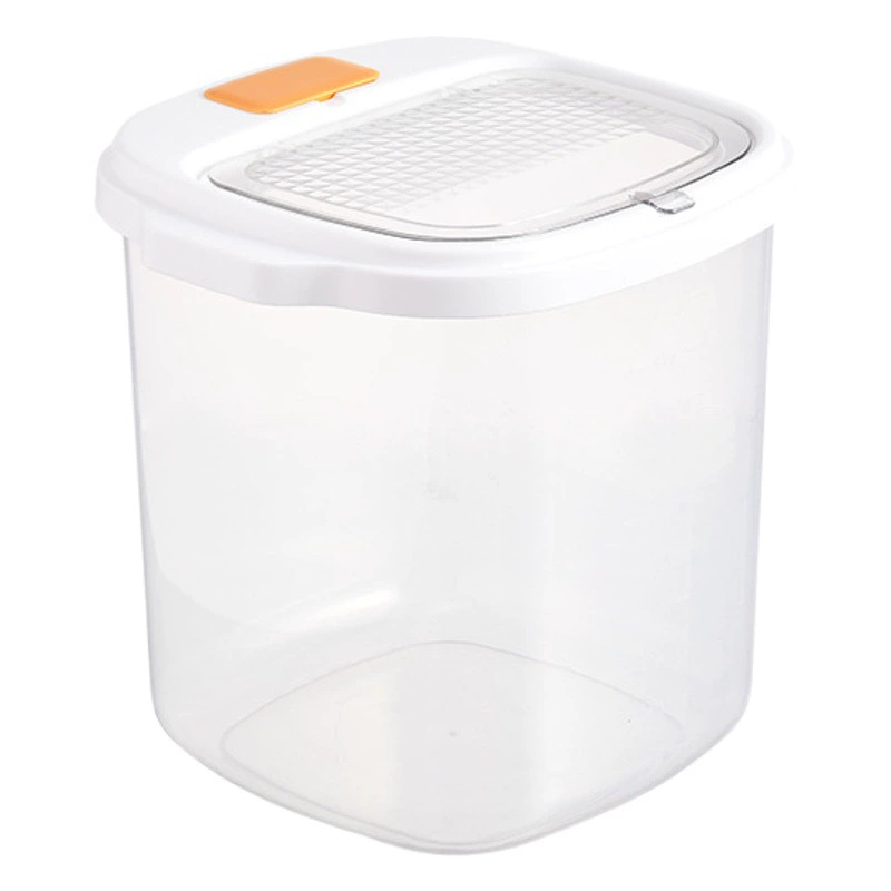 Ведро для хранения корма для кошек Герметичный резервуар для корма для собак Ящик для корма для домашних животных Влагостойкий ящик для хранения корма для кошек